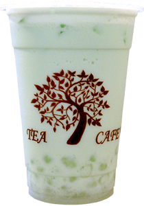 Tea Tree Cafe Peppermint Milk Tea with White Pearls